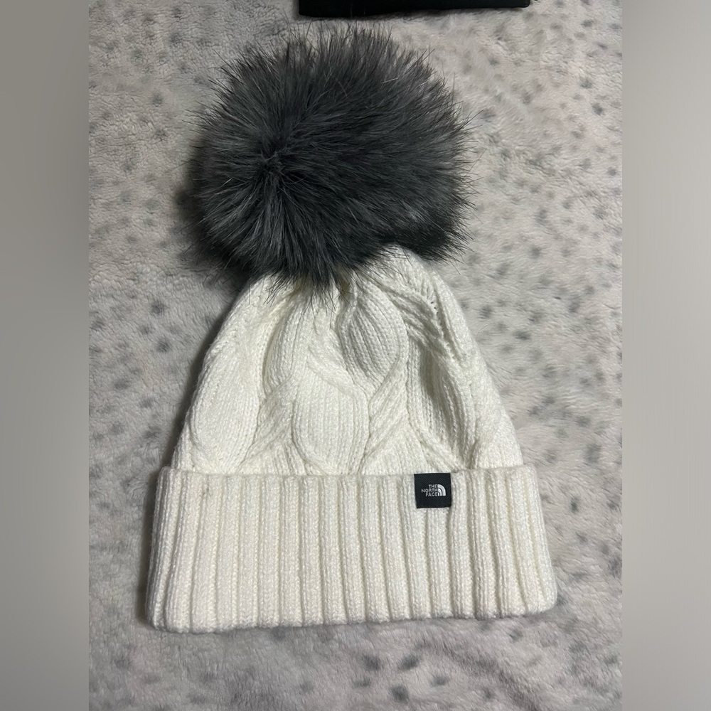 The North Face beanie with Pom Pom